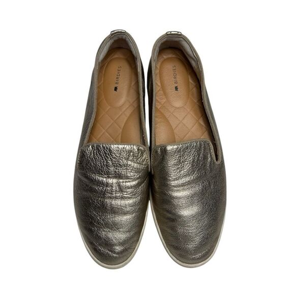 Birdies The Swift Metallic Leather Loafer Slip-on Flats Women’s Size 9.5 - Picture 10 of 10